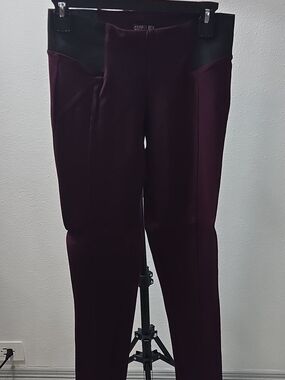 Copper Key Plum High-Waist Ponte Pants
